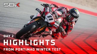 Day 2 HIGHLIGHTS 💥 | #WorldSBK Portimao Winter Test