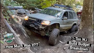 Build Budget Breakdown: How Much Did It Cost to Build the 1-Ton Swapped Jeep Grand Cherokee WJ?!?