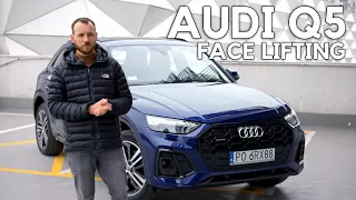 Audi Q5 face lifting – Sposób na kierowców na ogonie