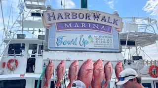 Deep sea fishing trip in Destin Florida on BOW’D UP CHARTER ￼