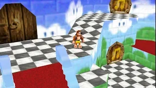 Banjo-Kazooie in Super Mario 64 (Real N64 Capture)