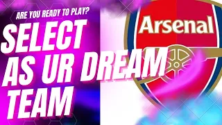 eFootball 2023, Make "ARSENAL" as your dream team ... select and play