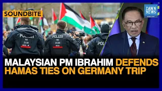 Malaysian PM Ibrahim Defends Hamas Ties On Germany Trip | Dawn News English