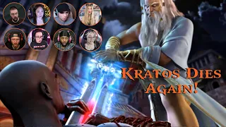 Gamers React to Zeus killing Kratos | God of War II