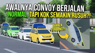 Convoy Avanza Terkocak Di CDID Yang Berujung Maut 😂💀 - Roblox Indonesia