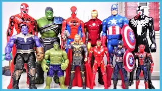 Thor Lightning Makes Avengers Bigger! Defeat Venom! Hulk, Iron man, Spiderman -Charles Hero Movie