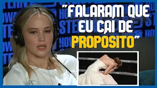 JENNIFER LAWRENCE SOBRE CAIR DUAS VEZES NO OSCAR - LEGENDADO