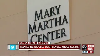 Man sues St. Petersburg Catholic Diocese over alleged child sexual abuse by priest