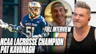 Notre Dame Lacrosse Stud Pat Kavanagh Joins The Pat McAfee After Winning National Championship