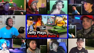 SML Movie: Jeffy Plays Grand Theft Auto 6 REACTION MASHUP