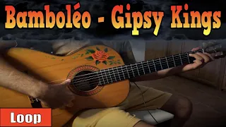 BAMBOLEO - GIPSY KINGS meets gypsy flamenco guitar loop GUITAR COVER