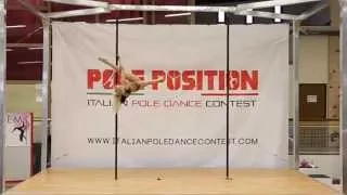 Veronika Shekk TEACHER AND PRO italian poledance contest2015