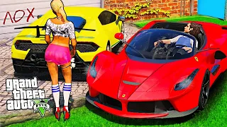 СЛЕЖУ ЗА ДЕВУШКОЙ МАЖОРА! ПОДСТРОИЛ АВАРИЮ и УГНАЛ ТАЧКИ - GTA 5 РЕАЛЬНАЯ ЖИЗНЬ (МОДЫ ГТА 5)