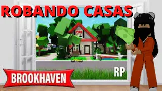 Robando casas en Brookhaven|ROBLOX|Brookhaven