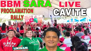 BBM SARA PROCLAMATION RALLY | LIVE CAVITE MARCH 6 2022