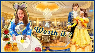 NEW Princess Dining at DISNEYLAND PARIS | La Table de Lumière Restaurant in DISNEYLAND HOTEL 2024