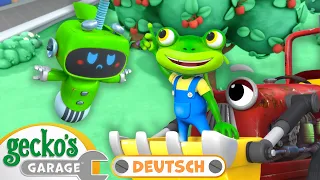 Grüni rettet den Baum | 60-minütige Zusammenstellung｜Geckos Garage Deutsch｜LKW für Kinder 🛠️