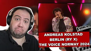 Andreas Kolstad | Berlin (RY X) | The Voice Norway 2024 | Utlendings Reaksjon | 🇳🇴 NORWAY REACTION