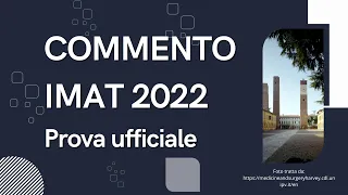 IMAT 2022 | LOGICA MATEMATICA & FISICA