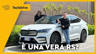 SKODA ENYAQ COUPÈ RS | Test Drive PRO e CONTRO