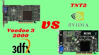 3dfx Voodoo 3 2000 vs Nvidia Riva TNT2