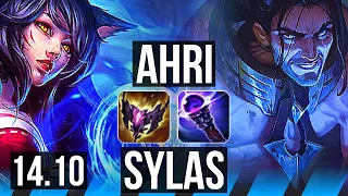 AHRI vs SYLAS (MID) | Rank 5 Ahri, 10/3/10 | TR Grandmaster | 14.10