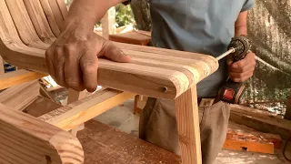 Cool Woodworking Designs From Cheap Wood // How To Make A Transformative Ziris Chair In A Jiffy