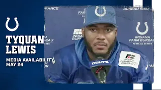 Tyquan Lewis Media Availability | 2021 Colts OTAs