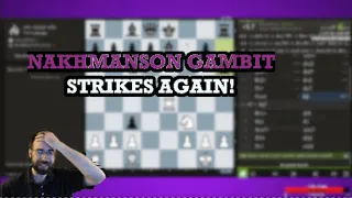 Crazy Nakhmanson Gambit Game Against Viewer (prashnakrisad)