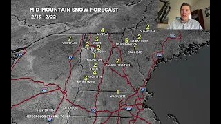 PM Mountain Weather update 2/13, Meteorologist Chris Tomer