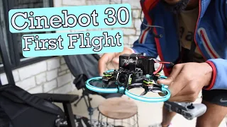 GEPRC Cinebot 30 First Flight