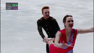 Nadiia BASHYNSKA / Peter BEAUMONT | Ice Dance Free Dance | Krasnoyarsk 2021