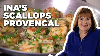 How to Make Ina's Scallops Provencal | Barefoot Contessa | Food Network