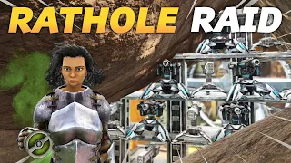 SOLO Raiding A Hidden Rathole Base For Crazy PROFIT ARK