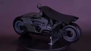 McFarlane Toys DC Multiverse The Flash Movie Batcycle @TheReviewSpot