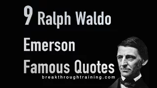 Ralph Waldo Emerson Famous Quotes