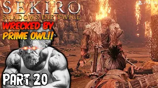 Owl (Father) & Return to Hirata Estate Sekiro: Shadows Die Twice Pt 20 BLIND PLAYTHROUGH 2023 PS5 HD