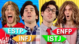 16 Personalities Swapping with their Opposite Type