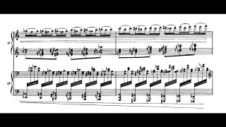 M. Ravel - Rapsodie espagnole (with score) - Faccini Piano Duo
