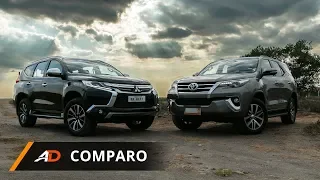 2018 Mitsubishi Montero Sport GT 4x4 VS 2018 Toyota Fortuner V 4x4 - Autodeal Comparo