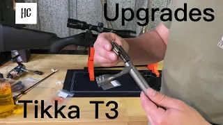 TIKKA T3 bolt strip down cleaning and UPGRADES