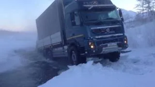 Колымский зимник Volvo fmx