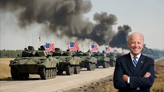 JUST HAPPENED! 5000 troop Russian convoy destroyed by America and Ukraine