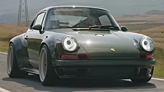 Singer Porsche 911 DLS  restmod on track [4K]