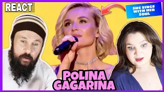 VOCAL COACHES REACT: POLINA GAGARINA - DON'T KISS (LIVE) Полина Гагарина - Ты не целуй