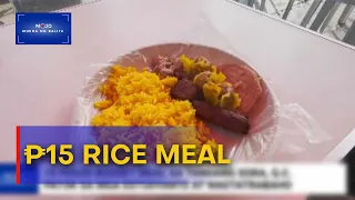 Mukha ng Balita | P15 rice meal sa Quezon City, patok sa mga nagtitipid