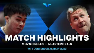 Lin Yun-Ju vs Mattias Falck | MS | WTT Contender Almaty 2022 (QF)