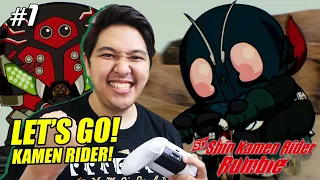 GAME TERBARU KAMEN RIDER! LANGSUNG KITA MAINKAN! - SD Shin Kamen Rider Rumble  - PART #1