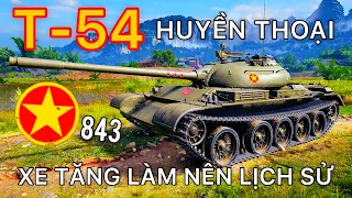 Huyền thoại T-54: Chiến tăng nổi tiếng thế giới và Việt Nam | World of Tanks
