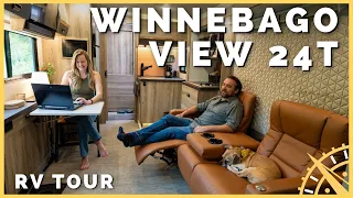 🚐💨 Living in the World's FIRST Winnebago View 24T - Full RV Tour! | Newstate Nomads